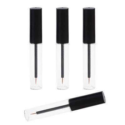 BFLCTTBD 4 PCS 10ml Eyeliner Bottle Eyeliner Wand Empty Eyeliner Serum Tubes Eyeliner Vial Liquid Eyeliner Container Mini Eyeliner Tube