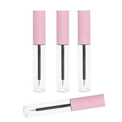 BFLCTTBD 4PCS 10ml Eyeliner Vial Eyeliner Wand Empty Eyeliner Serum Tubes Eyeliner Bottle Refillable Eyeliner Tube Liquid Eyeliner Container