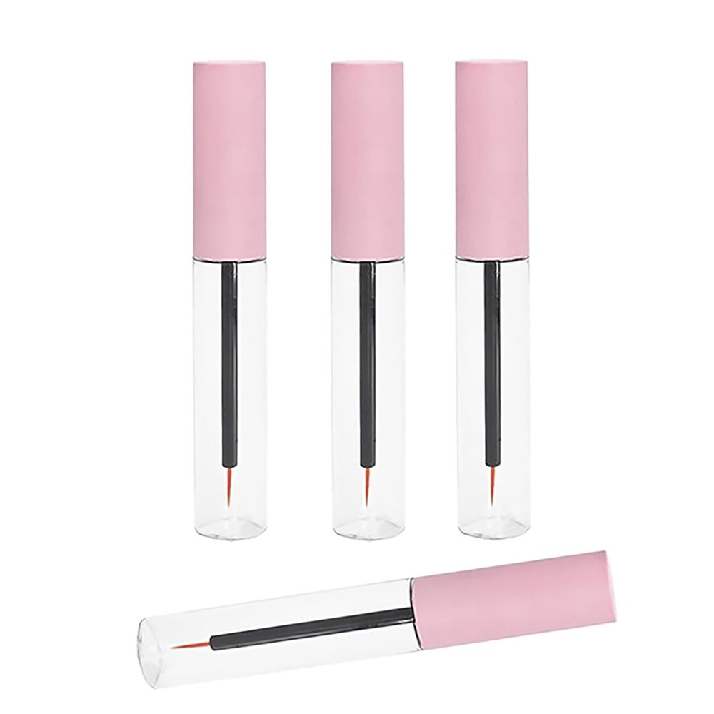 BFLCTTBD 4PCS 10ml Eyeliner Vial Eyeliner Wand Empty Eyeliner Serum Tubes Eyeliner Bottle Refillable Eyeliner Tube Liquid Eyeliner Container