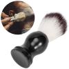 2PCS Men Shaving Brush, Synthetic Nylon Shaving Cream Brush Portable Travel Shave Brush Face Cleanings Shaving Paint Brush for Men Hair Salon Tool view 2