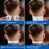 NICEMOVIC 40 Rolls Disposable Barber Paper Neck Strips Bulk Barber Accessories, Professional Barber Supplies Stretchy Paper Neck Strips for Salon Haircut Styling view 2