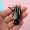 Ximimark 4PCS Key Ring with Finger and Toe Nail Clipper Set, Differentiated Nail Clippers Keychain with Finger and Toe Design, Birthday Holiday Halloween Thanksgiving Festival Gift view 4