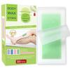 Wax Strips for Hair Removal - 80PCS Body Waxing Strips Patches with 20 Bags Calming Oil Wipes Honey Depilatory Patch at Home Easy Hair Removal for Men, Women, Face, Body view 1