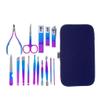 12pcs Manicure Cutters Nail Clipper Set Household Stainless Steel Clippers Pedicure Scissors Tool (Color : As Shown Size : One Size) view 2