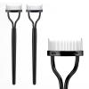 2 Pcs Eyelash Separator Tool Mascara Brushes Eyelash Comb Separator Definer Lash Comb for Combing, Separating Lashes - Black view 1