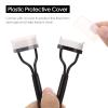 2 Pcs Eyelash Separator Tool Mascara Brushes Eyelash Comb Separator Definer Lash Comb for Combing, Separating Lashes - Black view 4