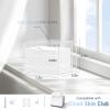 Velfree Disposable Face Towel Container Box with Drawer, Acrylic Storage Containers Compatible with Clean Skin Club Clean Face Towels, Clear Makeup Organizer for Face Towel (Excluding Facial Towels) view 3