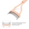 2 Pcs Eyelash Separator Tool Mascara Brushes Eyelash Comb Lash Separator Definer for Combing, Separating Lashes - Apricot Pink view 3