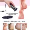 Electric Foot Callus Remover,Foot Callus Remover Tool Electric,Pain-Free Summer Electrics Foot File Callus Remover for Dead Dry Crack Calluses with 60pcs Sanding Discs (Gold) view 4