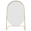 FOMIYES Makeup Mirror High Definition Standing Vanity Mirror for Bedroom Living Room Stylish Desk Decor for Shaving and Beauty Routines view 1