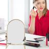 FOMIYES Makeup Mirror High Definition Standing Vanity Mirror for Bedroom Living Room Stylish Desk Decor for Shaving and Beauty Routines view 4