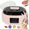MTTXY Paraffin Wax Bath for Hands and Feet, 200W Paraffin Wax Heater, 2 Speed Temperature Control, 2L Capacity for Home Use Beauty Salon view 1