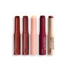 1 Set of 4/5 PCs Haa Astaxanthin Flavored Lip Balm Soft Moisturizing Plump Lipstick, Transparent Soothing Lip Lines Lip Balm (Set C, 5 PCs) view 1