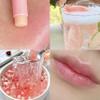 1 Set of 4/5 PCs Haa Astaxanthin Flavored Lip Balm Soft Moisturizing Plump Lipstick, Transparent Soothing Lip Lines Lip Balm (Set C, 5 PCs) view 4