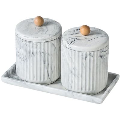 MAKEJ Brushing Cup Wash Cup Set Home Hotel Couple Toothbrush Jar Cup A Pair of Dental Cups