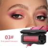 Hulyfw Dual Color Eyeshadow,Waterproof Glitter Eye Shadow,Smooth Texture Highly Pigmented Dual-Color Eyeshadow Shimmer Long Lasting For Eye Makeup(03#) view 2