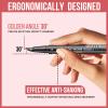 iMethod Curved Eyebrow Pen - Eyebrow Pencil, Brow Pencil 2-in-1 Dual-Ended Microblading Eyebrow Pen with Micro-Fork-Tip and Precise Brush-Tip Create Natural Hair-Like Brows, Last All-Day, Dark Brown view 2