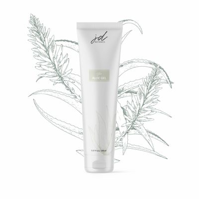 JDBotanics Aloe Ferox Gel | 20x More Potent than Aloe Vera | Hydrating & Soothing Make Up Primer | Post-Microneedling Treatment and Microcurrent Gel | Promotes Healing, Reduces Redness (5.07 oz)