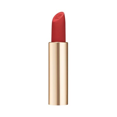 Este Lauder Pure Color Long-Lasting Matte Lipstick for Women with Matte Finish | Plumping & Nourishing, 0.12 Ounce, Refill, 557 Fragile Ego