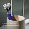 Harry's Travel Shaving Kit for Men - Toiletry Bag, Razor, Foaming Shave Gel, and Blade Cover -Travel Size Toiletries view 2