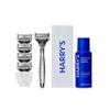 Harry's Original Shaving Kit for Men - Razor Handle, 5 Razor Blade Refills, Foaming Shave Gel, Travel Blade Cover - German Engineered - Craft Edition view 1