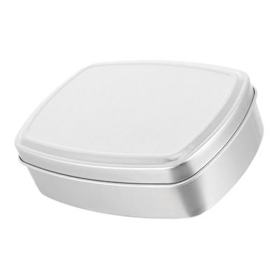 BEBEMOKO Multi-Purpose Soap Storage Box Travel Soap Container with Lid Leakproof Aluminum Case for Bars Lightweight and Portable for Camping Gym and Bathroom Use