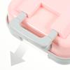 4Pcs Mini Suitcase Makeup Box for Travel Portable False Eyelashes Storage Case Compact Cosmetic Organizer for Women view 4