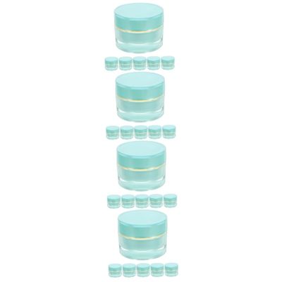 24 Pcs Cosmetic Bottle Empty Cream Jars Travel Container Jars with Lids Containers with Lids Travel Cream Jars Cream Jar for Travel Cream Container for Travel Cream Containers/1102