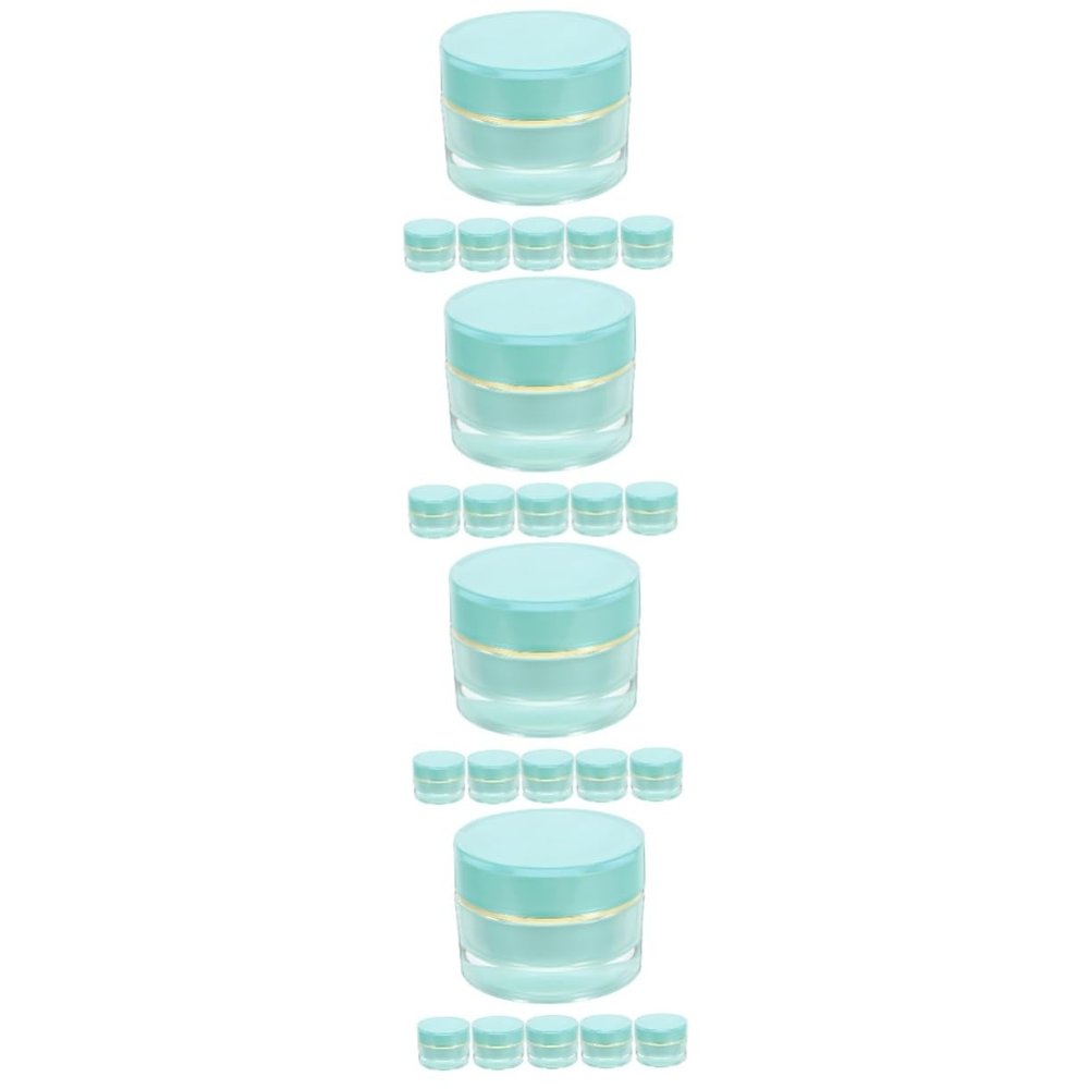 24 Pcs Cosmetic Bottle Empty Cream Jars Travel Container Jars with Lids Containers with Lids Travel Cream Jars Cream Jar for Travel Cream Container for Travel Cream Containers/1102