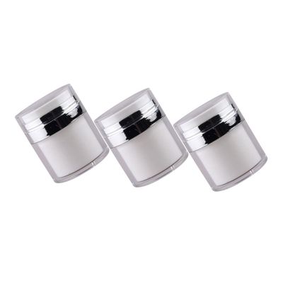12 Pcs Press Cream Jar Travel Lotion Container Multipurpose Pump Jars Press-type Container Cosmetic Packing Bottles Pressing Type Bottle Empty Airless Lotion Bottle Cream Holder/1054