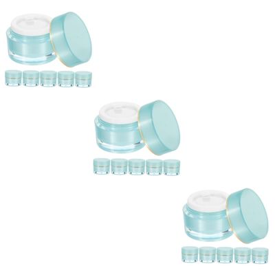 18 Pcs Cosmetic Bottle Small Cream Containers Empty Cream Jars Containers with Lids Empty Cream Container Wide Mouth Cream Jar Cream Jar for Travel Wide Mouth Cream Container/1104