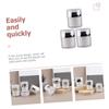 15 Pcs Press Cream Jar Lotion Storage Bottle Cosmetic Packing Bottles Travel Lotion Container Multipurpose Pump Jars Lotion Pump Bottle Cosmetics Container Airless Sub Cream Jars/1055 view 2