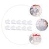 30 Pcs Packing Box Refillable Eyeshadow Containers Refillable Lipstick Containers Small Blusher Boxes Fillable Lipstick Boxes Lipstick Sub Boxes Eyeshadow Cases Highlight Boxes/1159 view 3