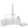 MAKEJ Bathroom Toiletries Set Diamond Hand Sanitizer Bottle Kit Toothbrush Cup Holder Supplies view 3
