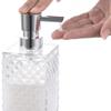 MAKEJ Bathroom Toiletries Set Diamond Hand Sanitizer Bottle Kit Toothbrush Cup Holder Supplies view 4