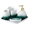 MAKEJ Brush Teeth Wash Utensils Mouth Cup Brush Gargle Mouthwash Set Supplies Piece Bathroom view 1