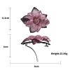 Handmade Style Copper Wire Hairpin Hair Clip Hair Accessories Hairpin Hairpin Jewelry Headdress(pink) view 3