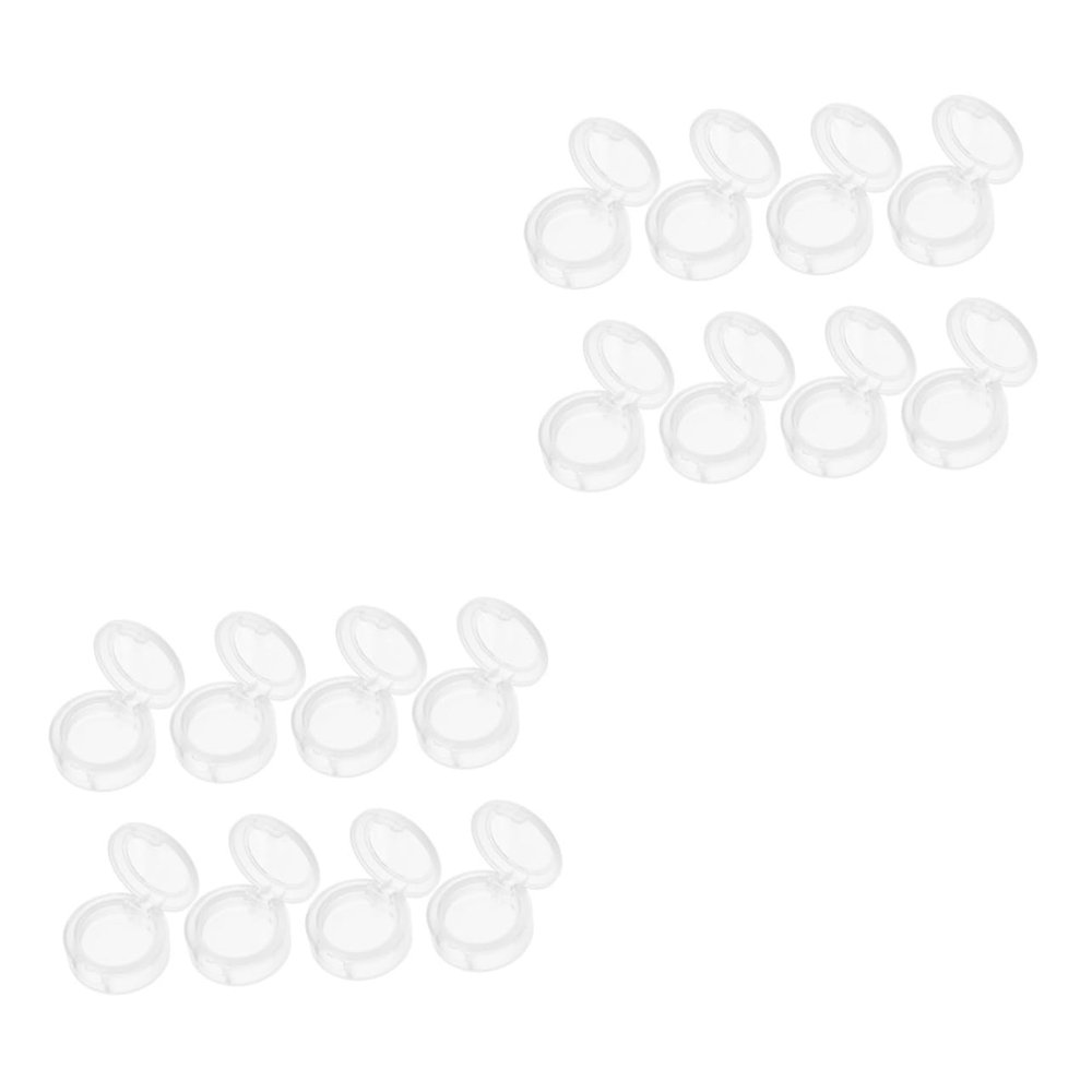 16 Pcs Empty Eye Shadow Box Makeup Accessories Make up Container Makeup Container Empty Eyeshadow Organizer Eyeshadow Container Makeup Empty Plate Makeup Case Eyeshadow Holder/1230