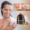 Morocco Black Soap with Argan and Rose, Morocco Black Beldi Bar Exfoliating Soaps, Moroccan Black Soap Hammam, Moroccos Body Scrub with Exfoliating Glove view 3