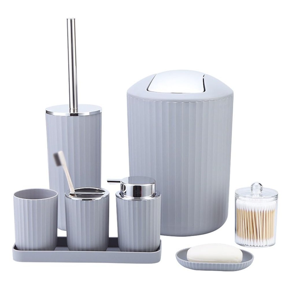 MAKEJ Toiletries On The Table Guest House Hotel New House Bathroom Set Eight Sets(E)