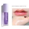1 Set of 4 PCs Haa Moisturizing Lip Oil Soft Moisturizing Plump Lip Serum, Grape VC Lip Oil Transparent Soothing Lip Lines view 2