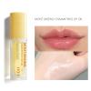 1 Set of 4 PCs Haa Moisturizing Lip Oil Soft Moisturizing Plump Lip Serum, Grape VC Lip Oil Transparent Soothing Lip Lines view 4