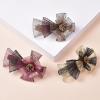 Handmade Style Copper Wire Hairpin Grab Hairpin Hair Accessories Hairpin Jewelry Headwear(pink) view 2