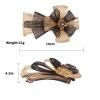 Handmade Style Copper Wire Hairpin Grab Hairpin Hair Accessories Hairpin Jewelry Headwear(pink) view 3
