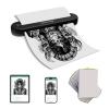 ATS886L Tattoo Stencil Printer with 15 Pcs Tattoo Transfer Paper Add Tattoo Stencil Paper 50pcs Transfer Paper 3 Layers A4 Size view 2