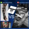 ATS886L Tattoo Stencil Printer with 15 Pcs Tattoo Transfer Paper Add Tattoo Stencil Paper 50pcs Transfer Paper 3 Layers A4 Size view 4