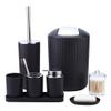 MAKEJ Toiletries On The Table Guest House Hotel New House Bathroom Set Eight Sets(Black) view 1
