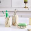 MAKEJ Sanitary Ware Suites Hotel Creative Handsanitizer Ceramic Wash Set Bathroom Home Supplies view 2