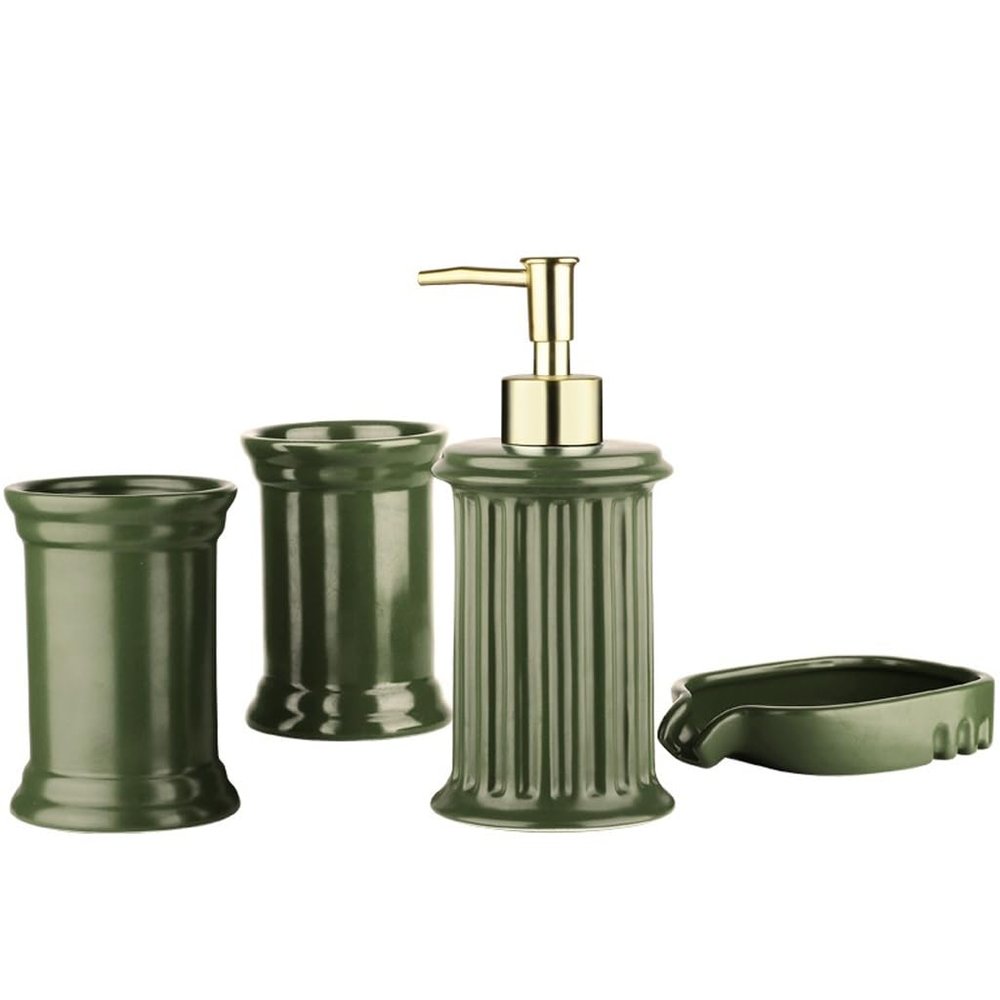 MAKEJ Toiletries Set Brushing Teeth Mouthwash Cup Model Room Bathroom Sink Decoration