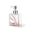 MAKEJ Floating Dried Flower Bathroom Decoration Supplies Hand Sanitizer Bottle Cotton Swab Box Set(E) view 2